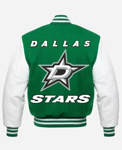 Dallas Stars Green Varsity Jacket