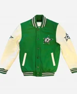 Dallas Stars Prospect Varsity Jacket – Green & White