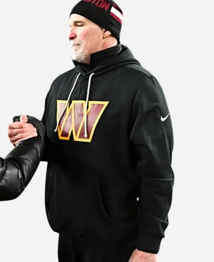 Dan Quinn Commanders Coach Sideline Hoodie
