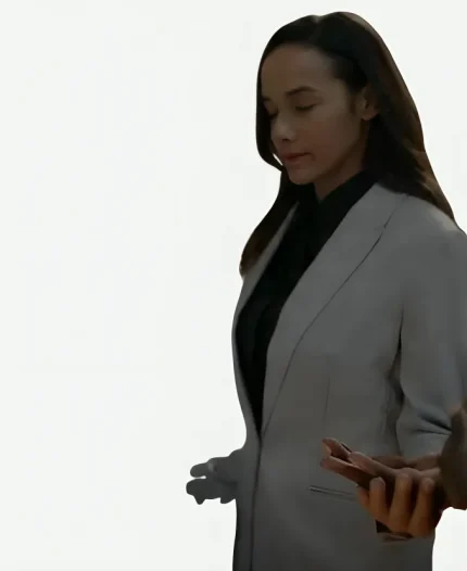 Dania Ramirez Series Alert Missing person Unit 2023 Nikki Parker Grey Blazer