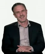 David Arquette Scream 2022 Dewey Riley Black Blazer 