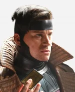 Deadpool and Wolverine 2024 Channing Tatum Brown Leather Coat