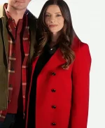 Deck the Walls Ashley Greene Red Coat