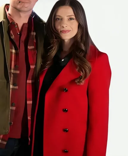 Deck the Walls Ashley Greene Red Coat
