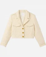 Demi Moore Landman S02 Cropped Jacket