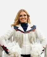 Denver Broncos Cheerleaders Fringe Jacket