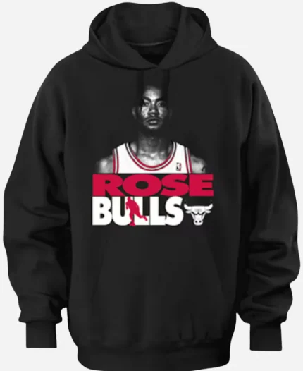 Derrick Rose Chicago Bulls Player Game Face 2.0 Hoodie