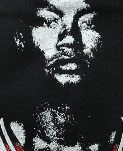 Derrick Rose Chicago Bulls Player Game Face 2.0 Hoodie - Black