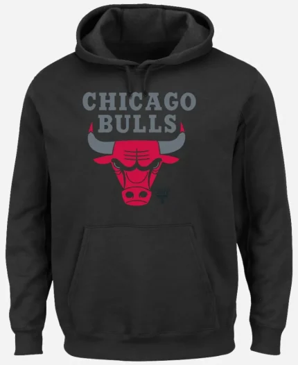 Derrick Rose Chicago Bulls Reflective Player Hoodie - Black