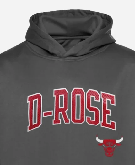 Derrick Rose Chicago Bulls Youth Player Charcoal Hoodie