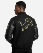 Detroit Lions Black Full Zip Jacket