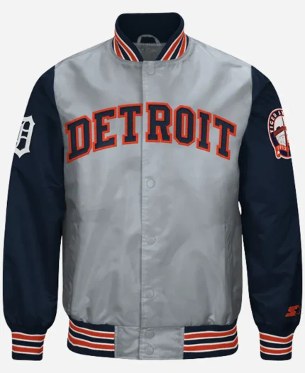 Detroit Tigers Satin Jacket