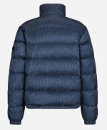 Dior Oblique Blue Puffer Jacket