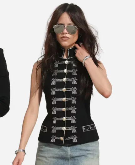 Dior SS26 Fashion Show Jenna Ortega Vest