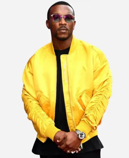 Dushane Top Boy Season 03 Ashley Walters Yellow Bomber Jacket