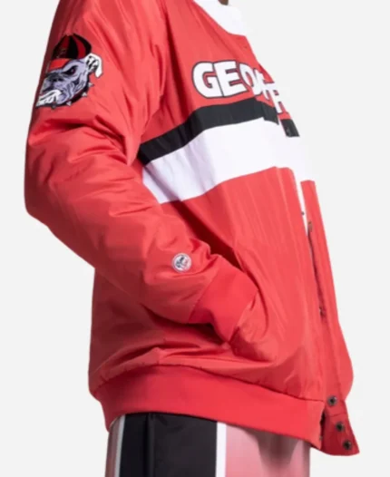 Dyme Lyfe Georgia Bulldogs Championship Red Varsity Jacket