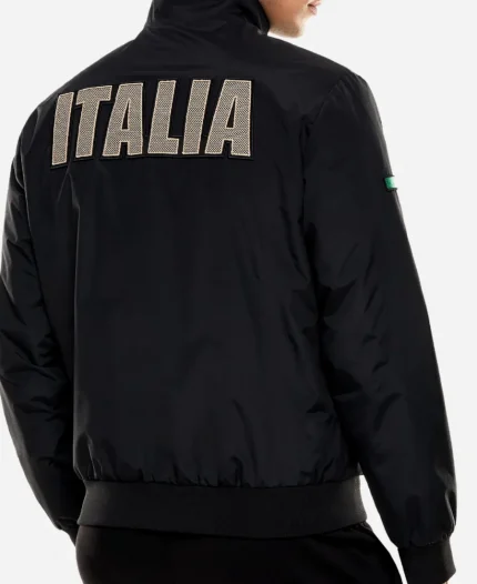 EA7 Olympics Team Italy 2026 Track Jacket - Black