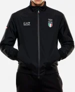 EA7 Team Italy 2026 Black Track Jacket