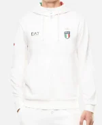 EA7 Team Italy 2026 White Tracksuit