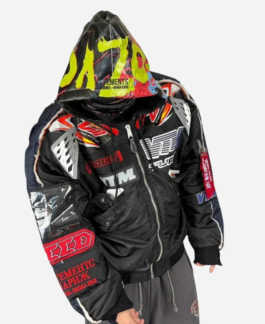 Vetements X Alpha Industries Hooded Jacket Vetements X Alpha Industries Hooded Jacket