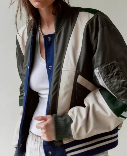 Emily Orozco Access Hollywood Bomber Jacket