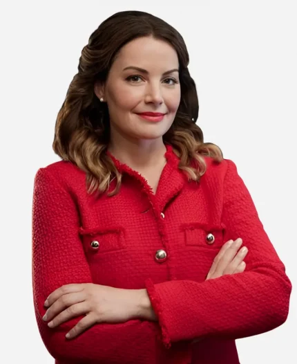 Erica Durance Ms. Christmas Comes to Town Amanda Red Jacket