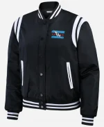 Erin Andrews CM Punk 2026 Black Bomber Jacket