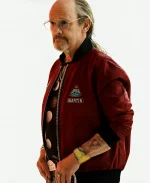 Ethan Phillips Avenue 5 Season 02 Spike Martin Bomber Jacket