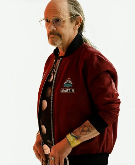 Ethan Phillips Avenue 5 Season 02 Spike Martin Bomber Jacket