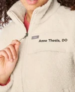 FIGS On-Shift High Pile Fleece Bomber Jacket