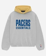 Fear of God Essentials NBA Indiana Pacers Grey Hoodie
