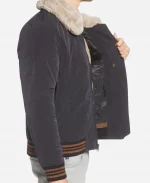 Fixer Upper Colorado Mounatin House Joanna Gaines Blue Sherpa Jacket