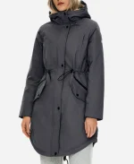 Fleece Lined Hooded Parka Jacket
