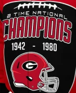 Franchise Club Georgia Bulldogs Championship Red Jacket