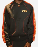Free The Youth Fty Tear Chain Black Track Jacket