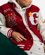 GRAF WU Varsity Jacket - Red