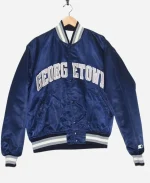 Georgetown Satin Bomber Jacket