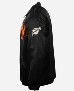 Giants 1954 Black Satin Windbreaker Jacket