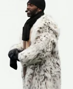  Gillette Stadium Randy Moss Bobcat Fur Coat