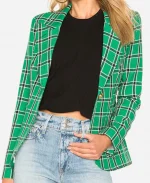 Ginny and Georgia S02 Sabrina Grdevich Plaid Green Blazer