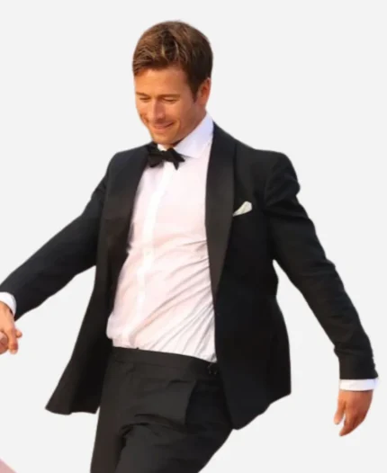 Glen Powell Anyone But You Ben Black Blazer