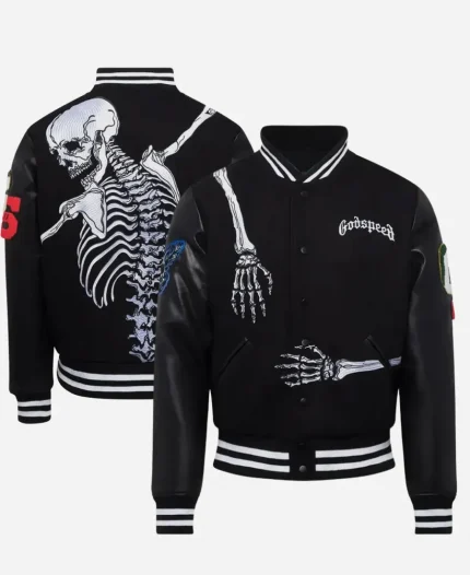 Godspeed James Blake Varsity Jacket