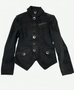 Gwen Cooper Tv Series Torchwood Eve Myles Black Cotton Jacket