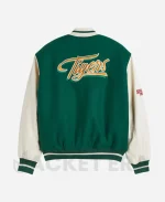 H&M x Stranger Things Hawkins Tigers Varsity Jacket - Green