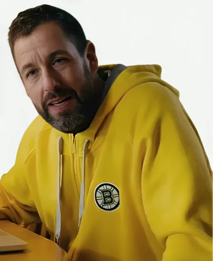 Happy Gilmore 2 Adam Sandler Boston Hoodie - Yellow