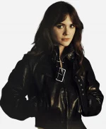 Harper Black Leather Jacket