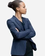 Harper Stern Industry Blue Blazer