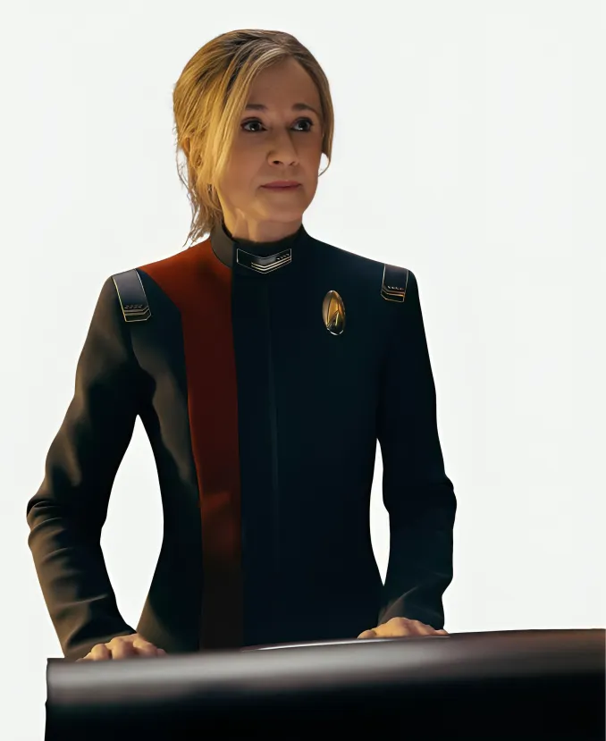 Holly Hunter Star Trek Starfleet Academy Captain Nahla Ake Costume Jacket Holly Hunter Star Trek Starfleet Academy Captain Nahla Ake Costume Jacket