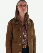 Hope McCrea Virgin River S05 Annette O’Toole Brown Cotton Jacket