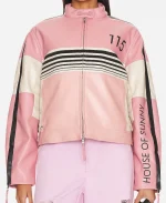House of Sunny The Racer Pink Jacket